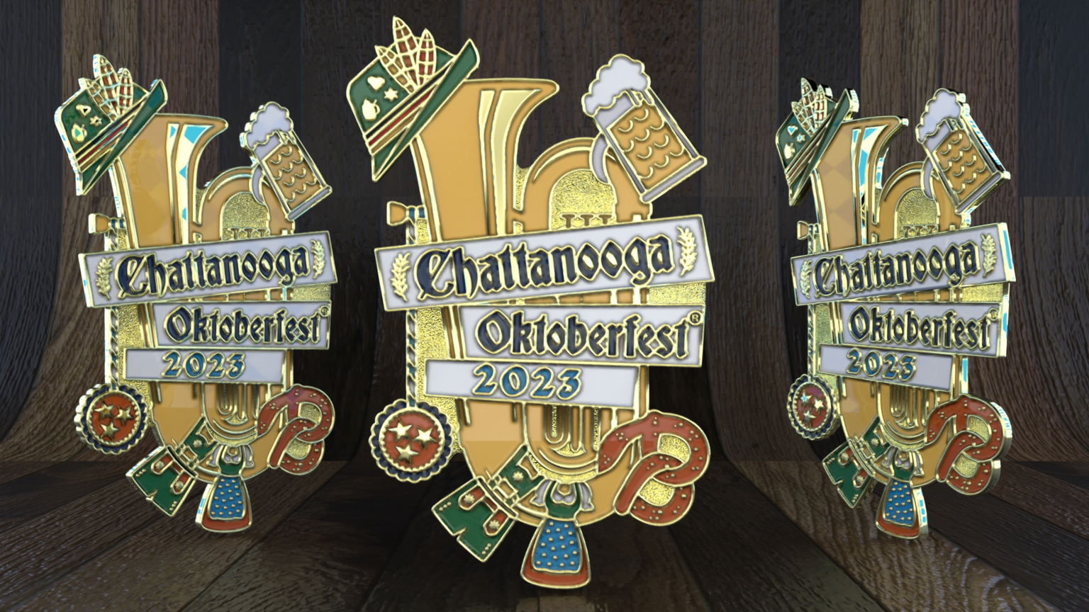 Celebrate Chattanooga Oktoberfest with Custom Pins