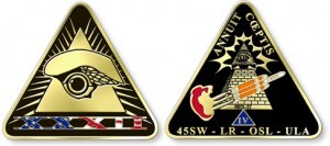 Custom Challenge Coins made to Commemorate NROL-32 Launch