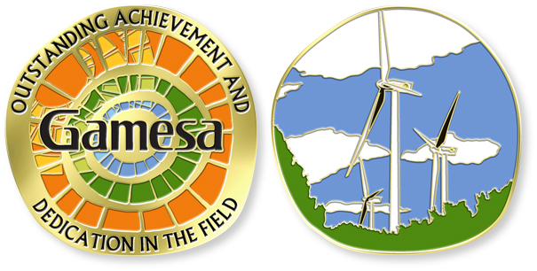 Gamesa Challenge Coin Awards