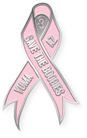 October’s Breast Cancer Awareness Month Motorcycle Run Lapel Pins